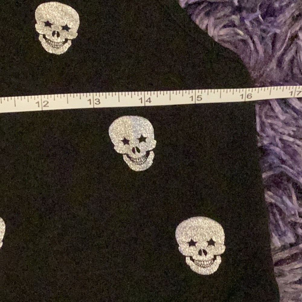 Terez silver skull racer back tank top - Picture 7 of 7